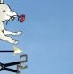Wit's End Farm's Miniature Donkey Custom Made Weathervane